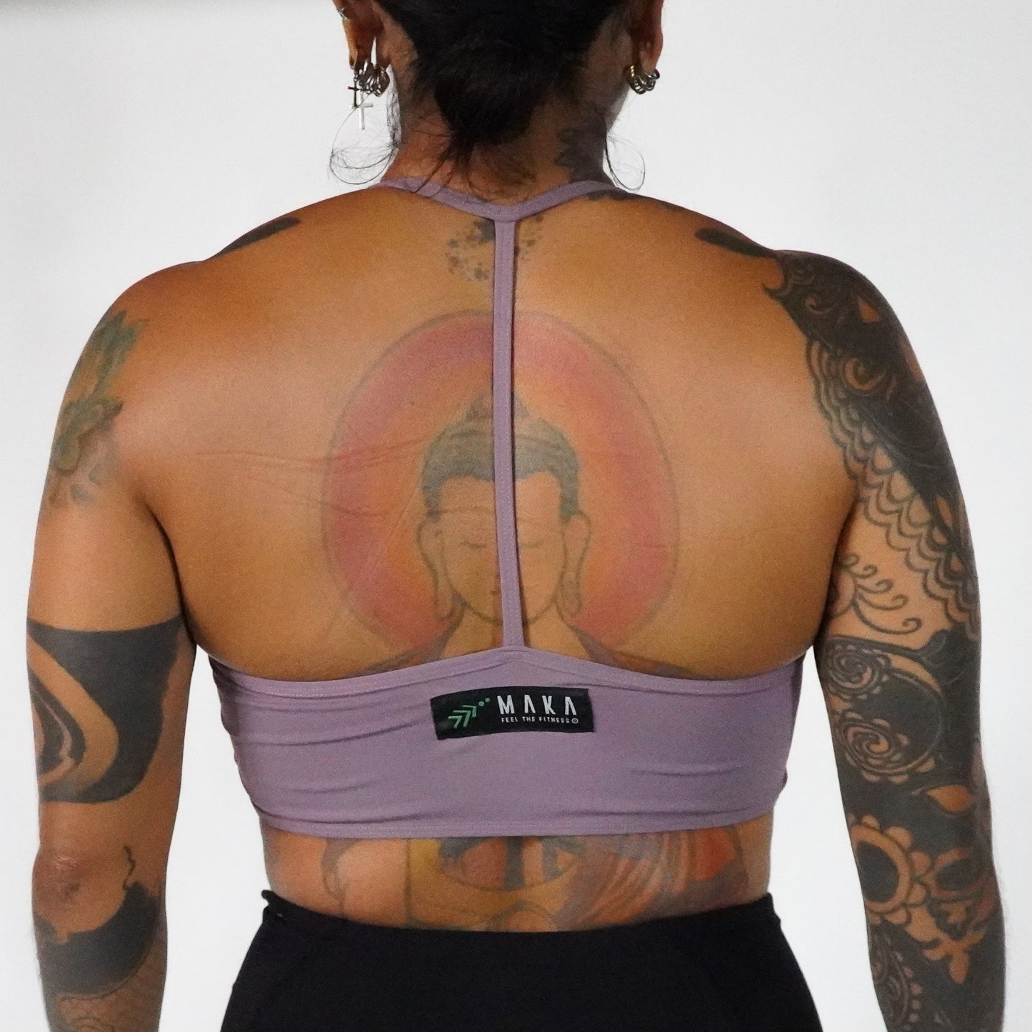 Lavanda Flowers- Top Mesh