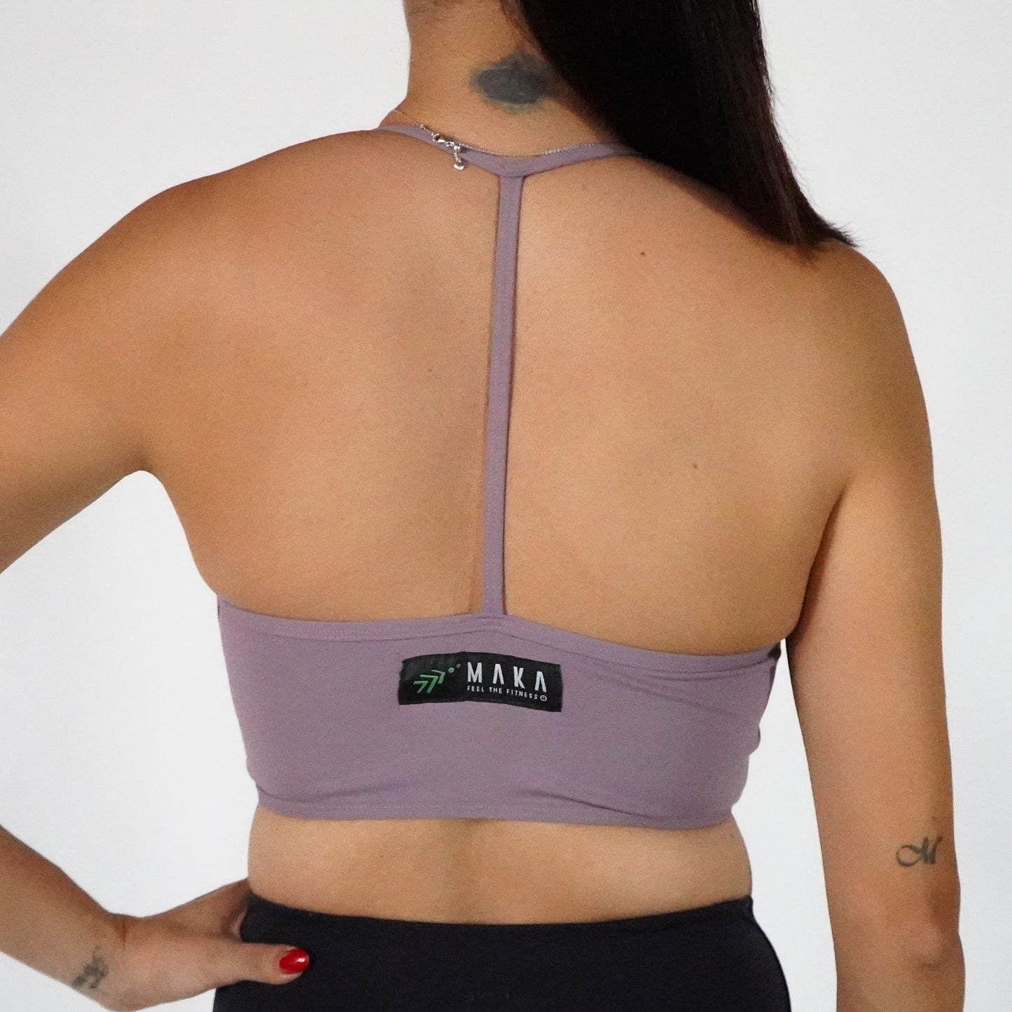 Lavanda Blue Flowers- Top Mesh