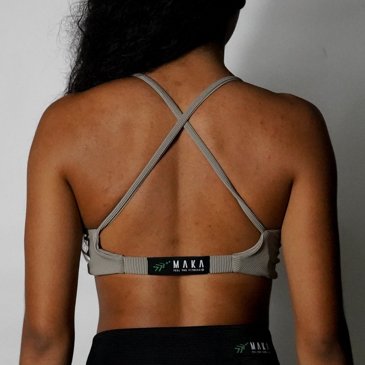 Earth Brown Lines- Top Twist