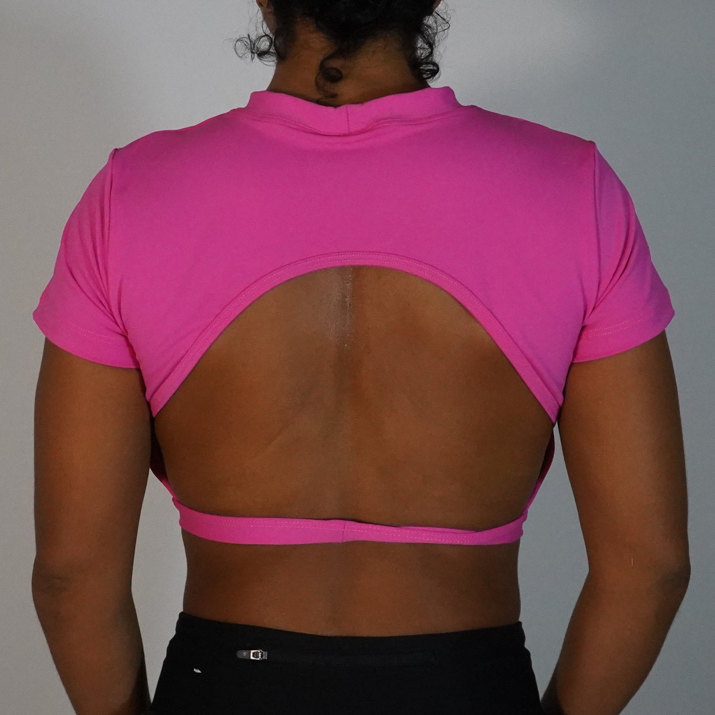 Pink Dhalia- Top Back Cut