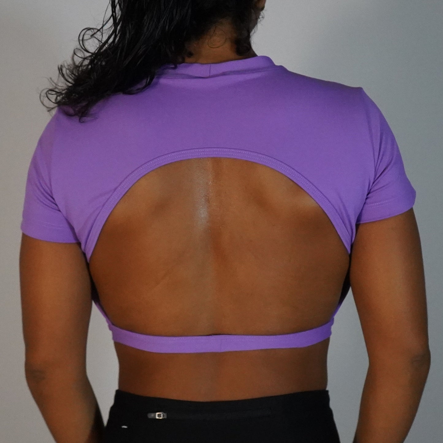 Purple- Top Back Cut