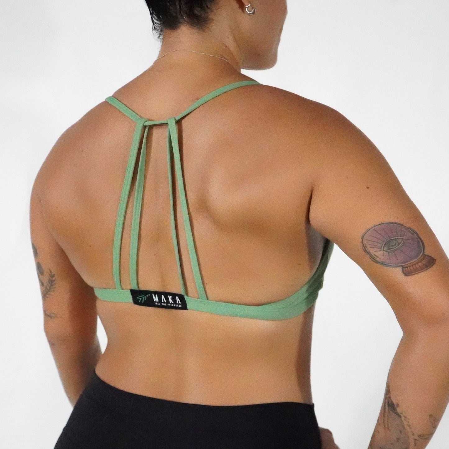 Forest green- Top Pliegues