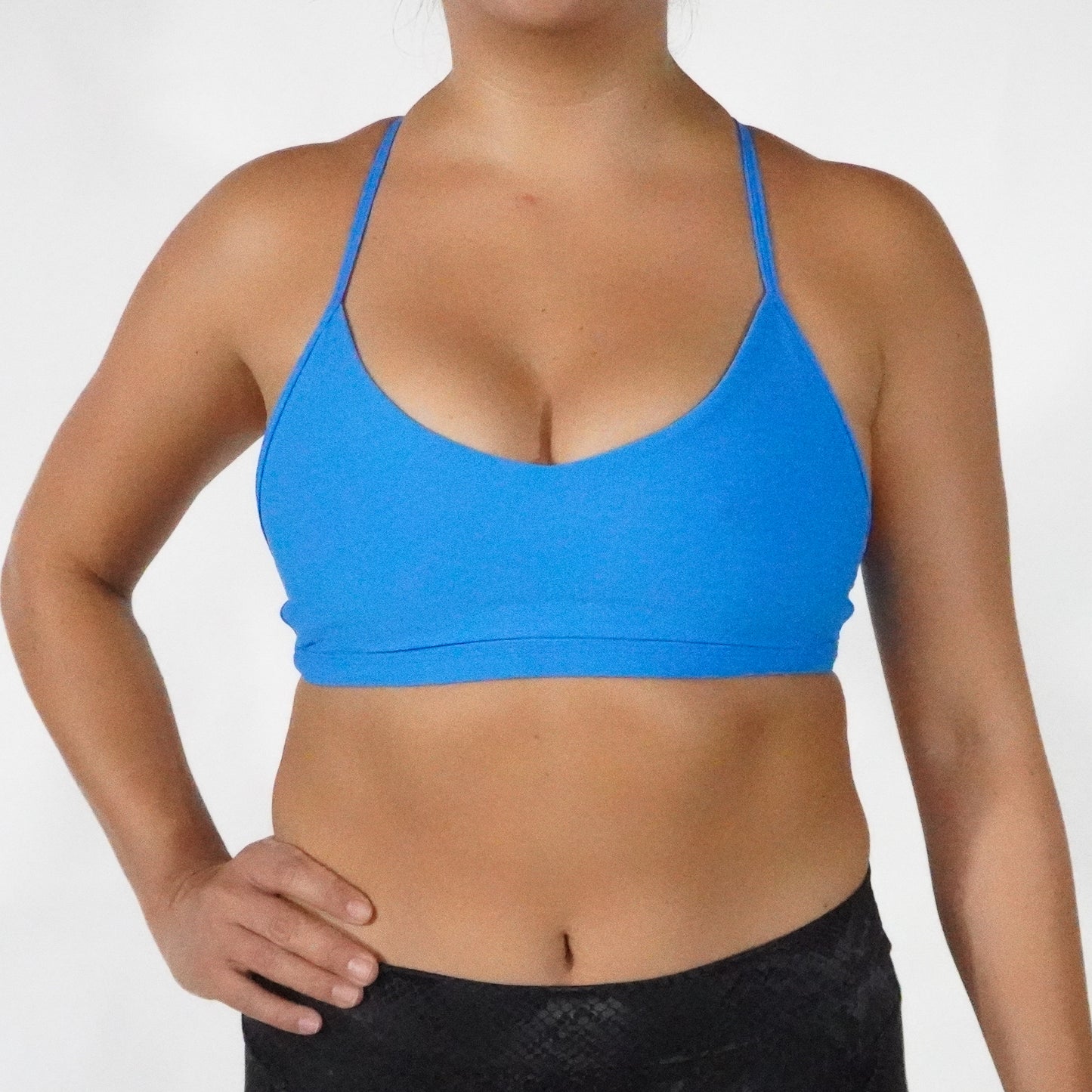 Blue Font- Top Corte V