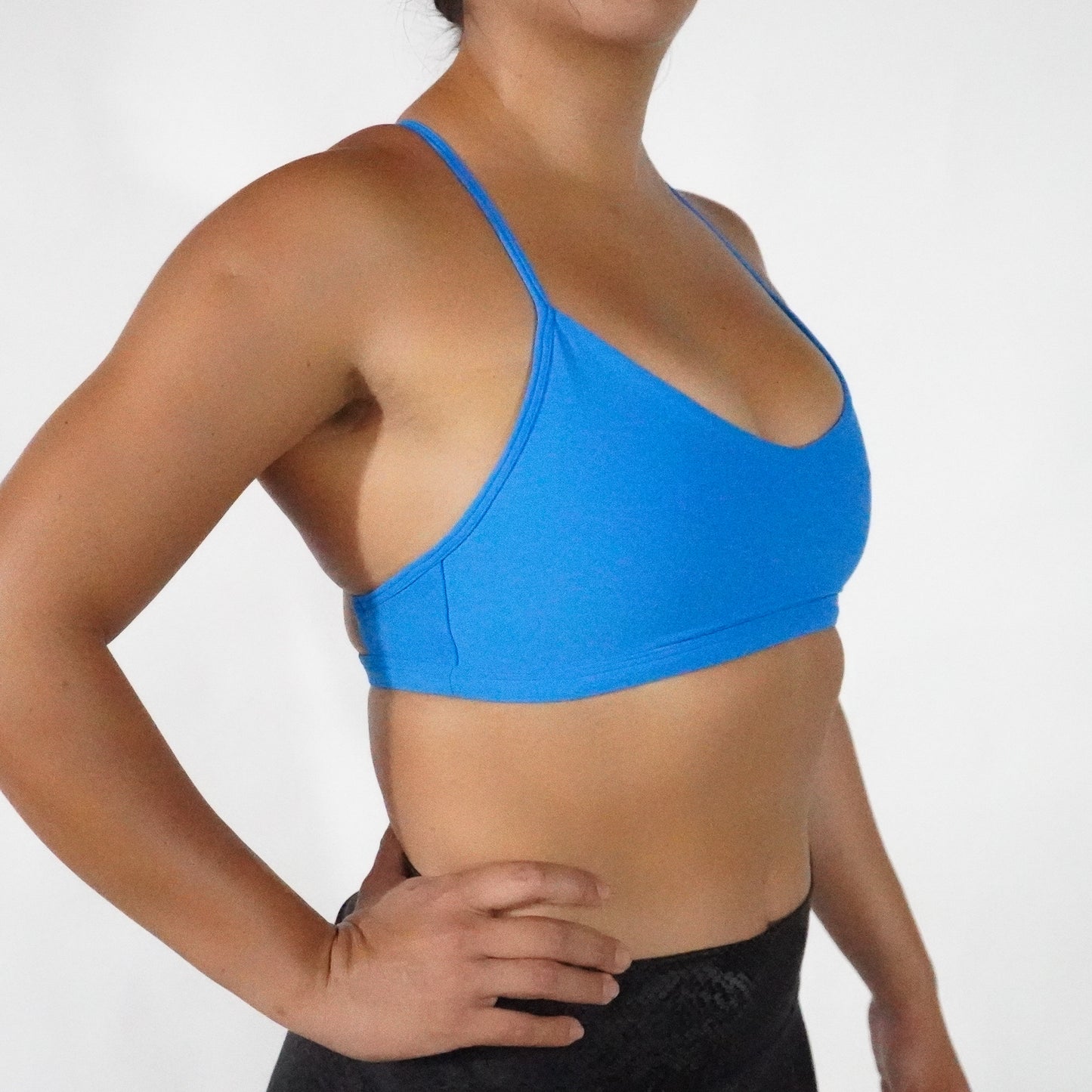 Blue Font- Top Corte V