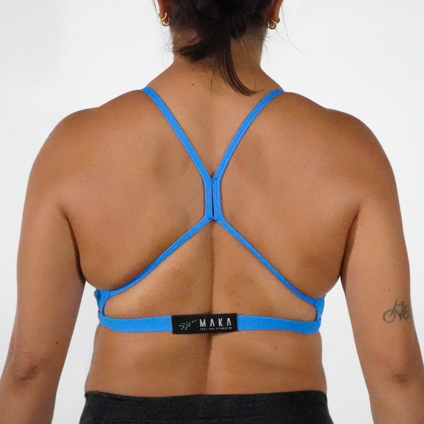 Blue Font- Top Corte V