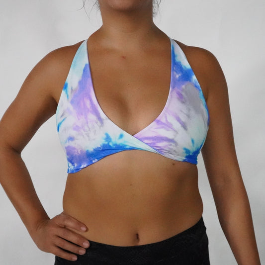Sky Purple Tie Dye- Top Twist