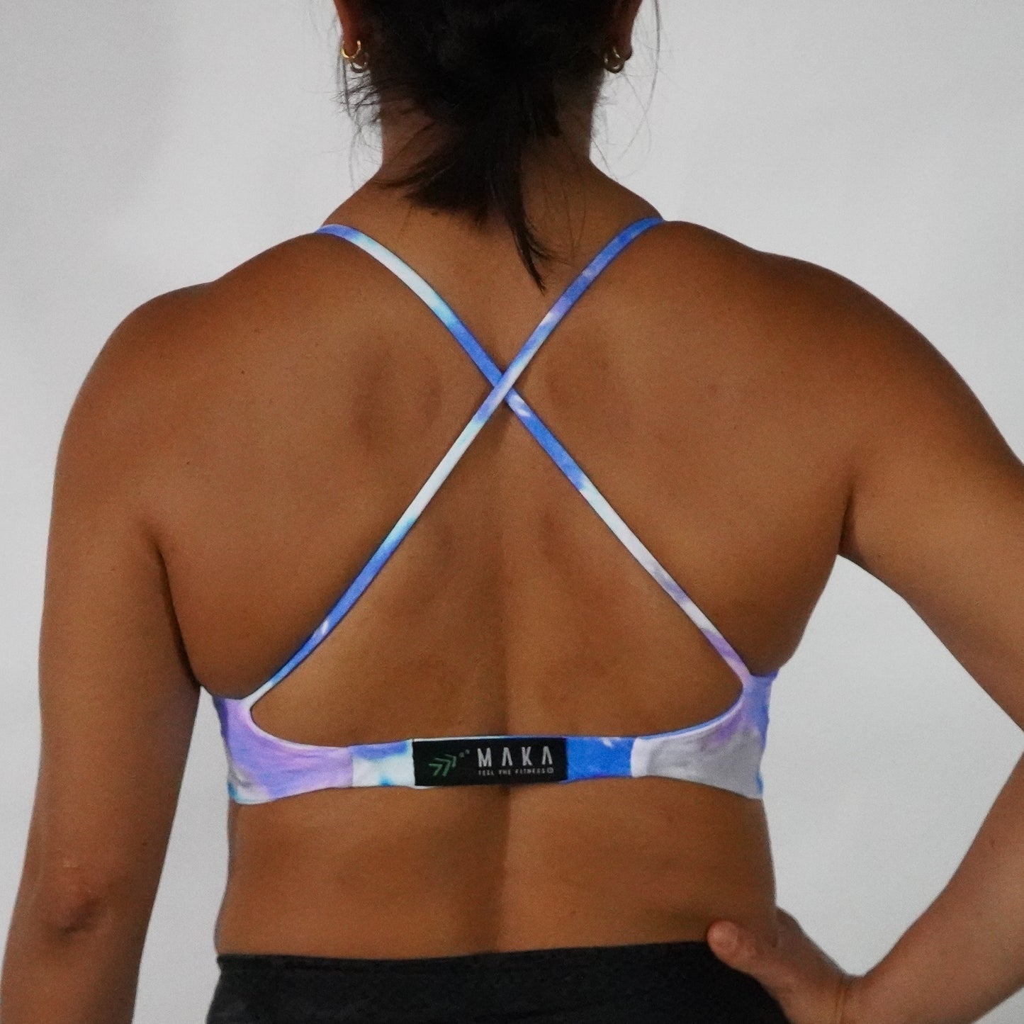 Sky Purple Tie Dye- Top Twist