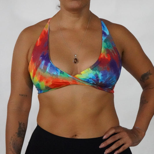 Rainbow Tie Dye- Top Twist