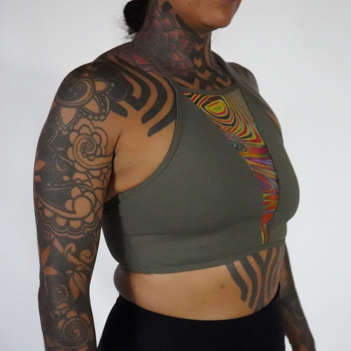 Olive Reguilete- Top Mesh