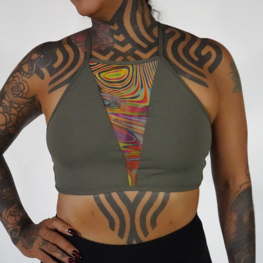 Olive Reguilete- Top Mesh