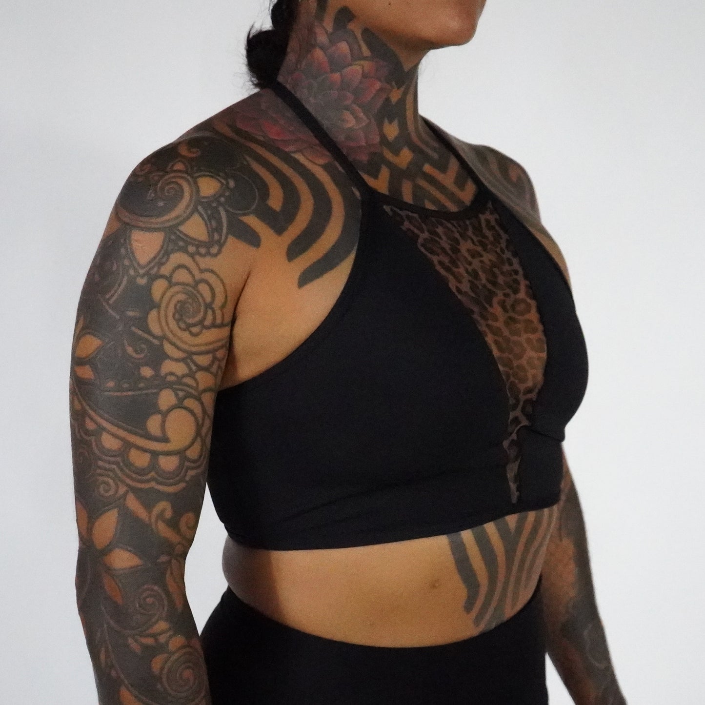 Black Jaguar- Top Mesh