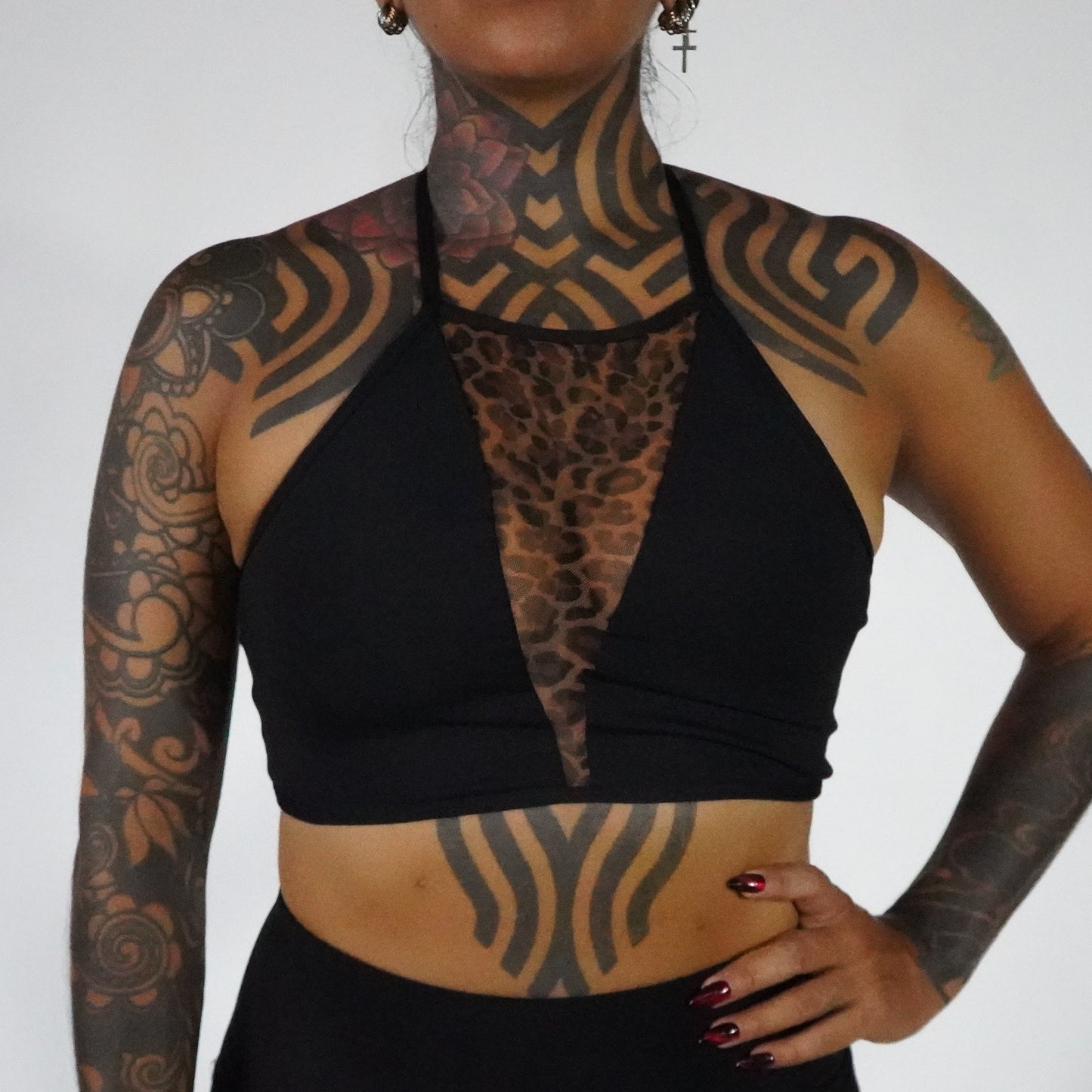 Black Jaguar- Top Mesh