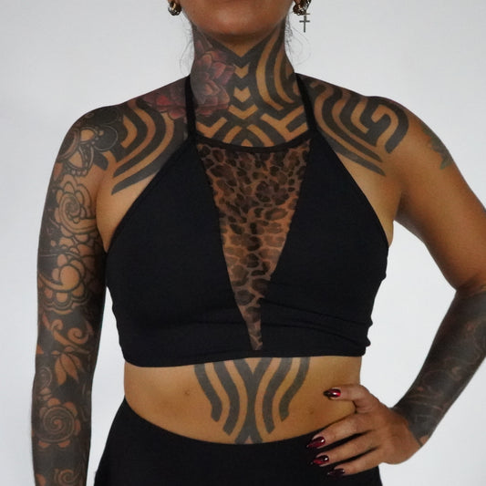 Black Jaguar- Top Mesh