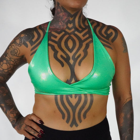 Green Glow- Top Twist ✴︎˚｡⋆