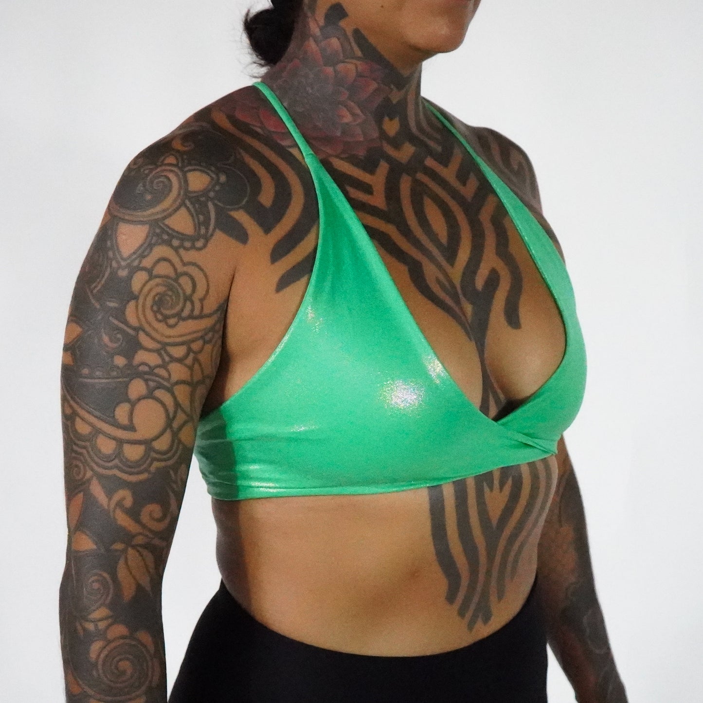 Green Glow- Top Twist ✴︎˚｡⋆