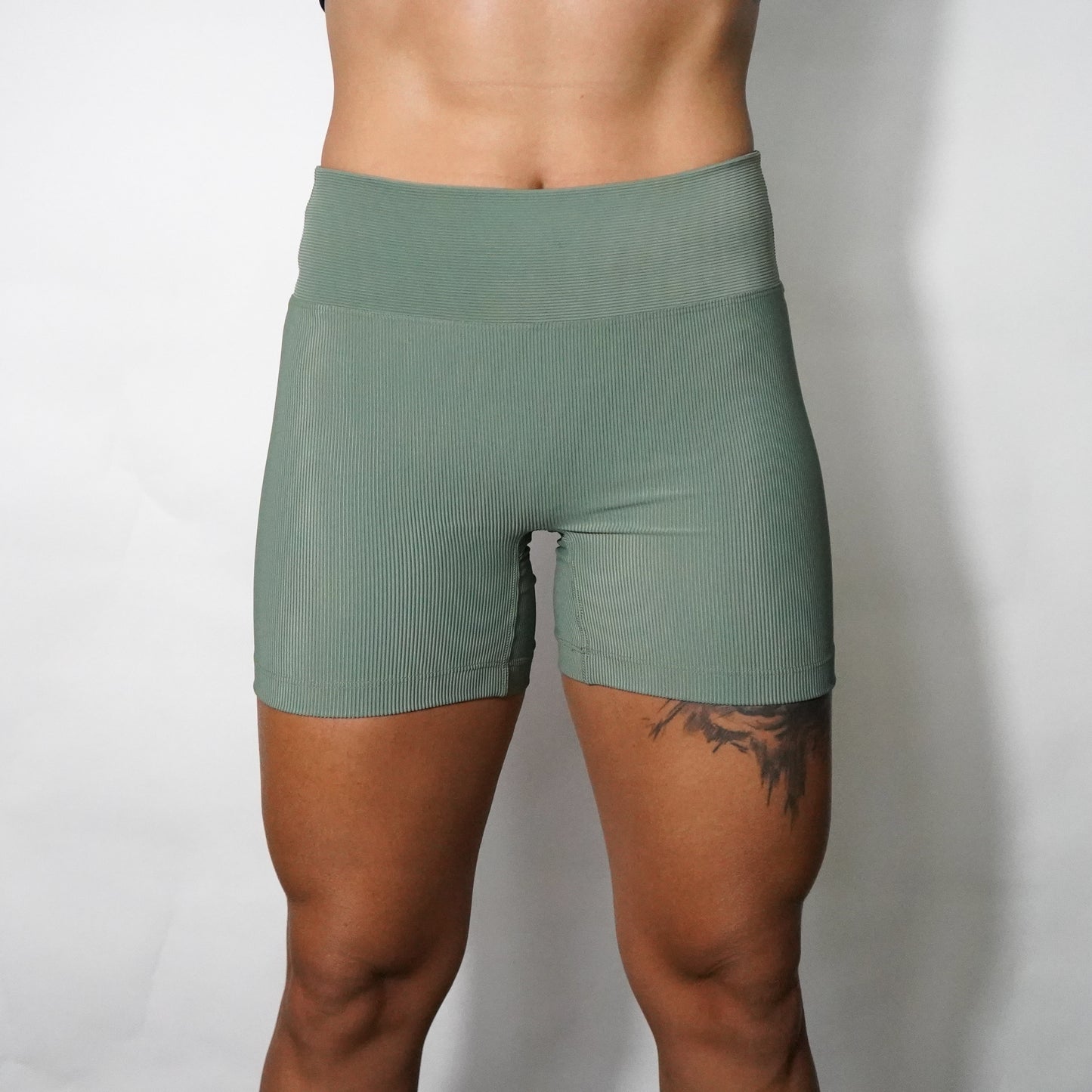 Salvia Green Lines- High Mid Rise