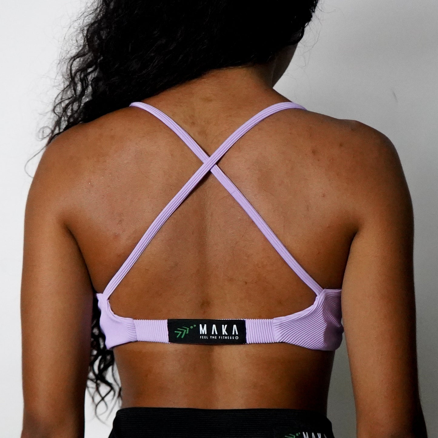 Mallow Lila Lines- Top Twist