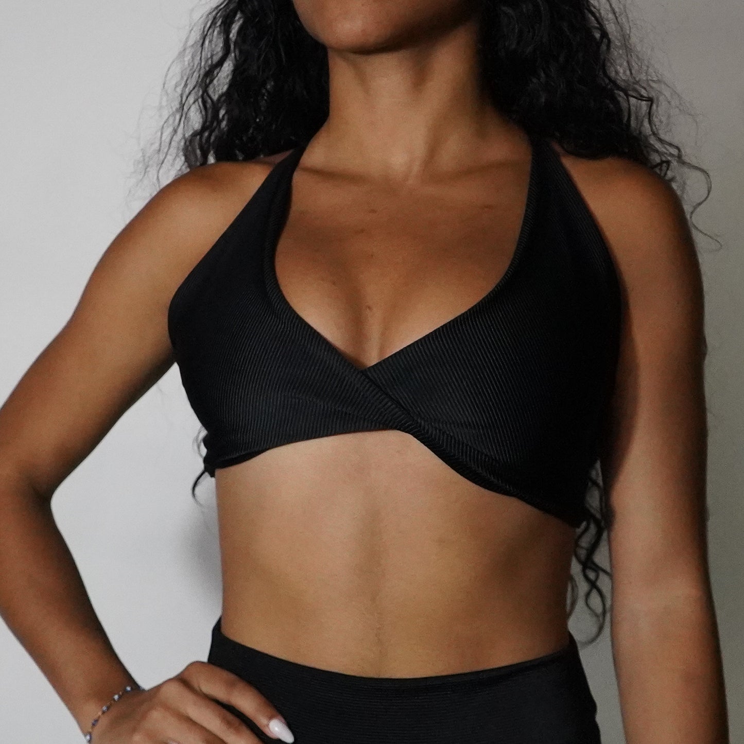 Black Lines- Top Twist