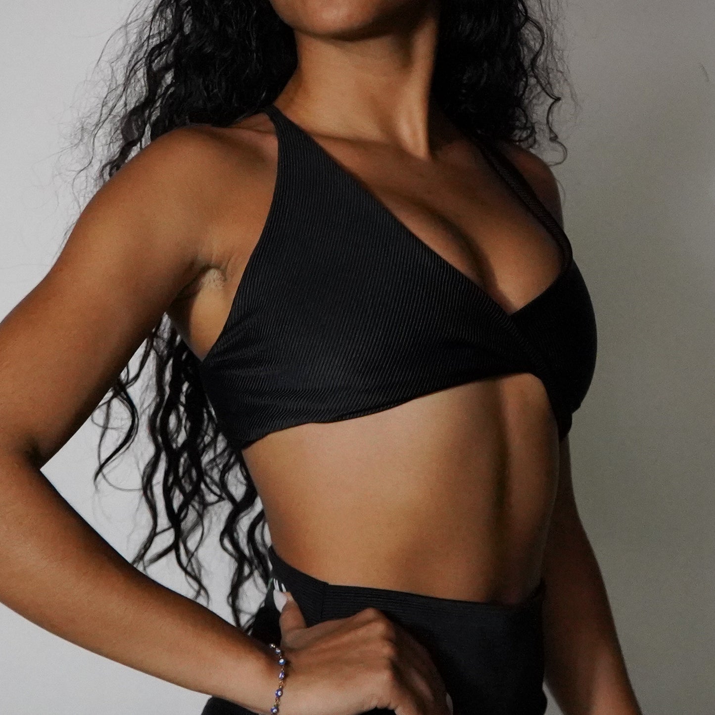 Black Lines- Top Twist