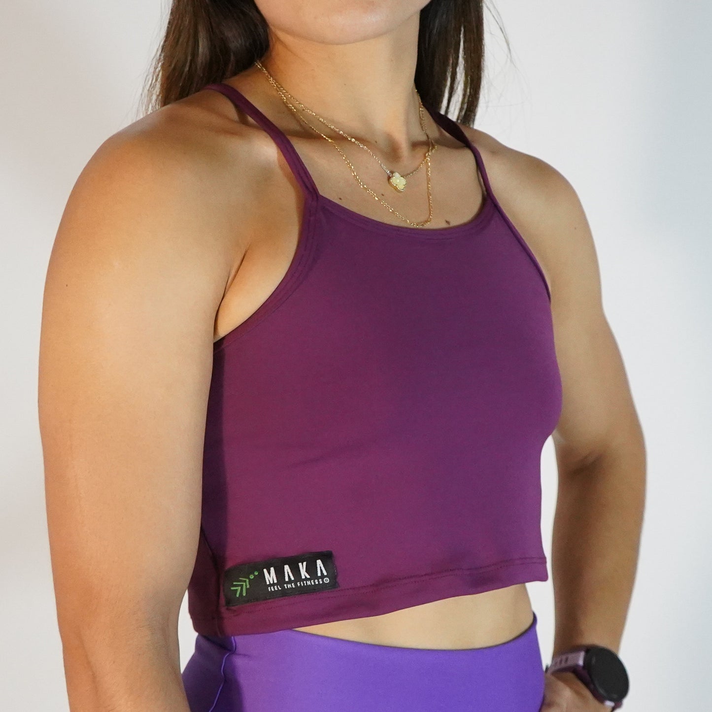 Grape Wine- Crop Top