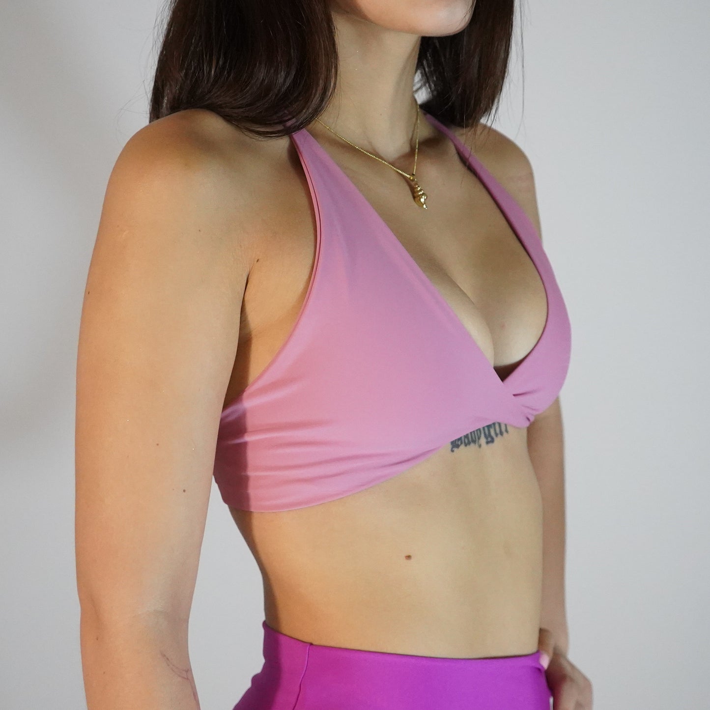 Coral Pink- Top Twist